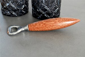 Wine Corkscrew <b>Openers</b> Making Keyring Key Ring Custom Wooden Bamboo Bottle <b>Opener</b> Keychains Key Chains - Product Image 5