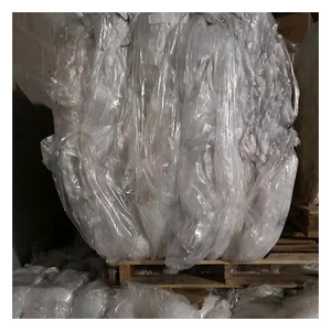 เศษฟิล์มยืด LLDPE ใส เกรดธรรมชาติ สะอาด แห้ง สำหรับโรงงานรีไซเคิลพลาสติก บรรจุในตู้คอนเทนเนอร์ - Product Image 2