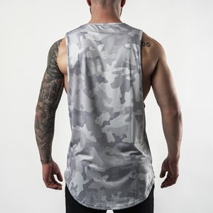 Débardeur Homme Sans Manches Personnalisé OEM avec Logo Propre, Tissu Délavé Acide, Coupe Ajustée, Haute Qualité, Idéal pour la Salle de Sport – Nouvelle Collection en Promotion - Product Image 2
