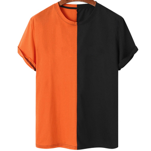 Camisetas de hombre a la moda y elegantes, nueva llegada, precio al por mayor, manga corta, 100% algodón. - Product Image 1