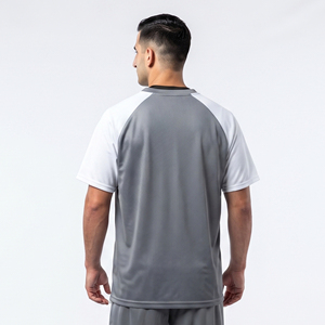 Maillot de lacrosse pour hommes, col en V, manches courtes, design personnalisé pour hommes - Product Image 2