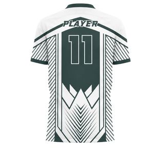 ชุดเสื้อฟุตบอลสีเทาเข้มและสีขาวแบบกำหนดเอง ชุดยูนิฟอร์มฟุตบอลมืออาชีพ ระบายอากาศได้ดี ชุดกีฬาสำหรับทีม ชุดสำหรับการเล่นกีฬาที่มีประสิทธิภาพ - Product Image 2