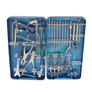 Juego de Instrumentos Quirúrgicos Ortopédicos para Columna Lumbar de Acero Inoxidable Manual de Alta Calidad, Certificado CE, HASNI SURGICAL HS-1406 - Product Image 2