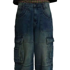 Pantalon cargo pour homme tendance, très demandé, best-seller, respirant, séchage rapide, en coton, avec logo de marque - Product Image 6