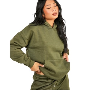 ชุดลำลองฤดูหนาว ผ้าหนานุ่ม อุ่นสบาย ทรงหลวมไหล่ตก 3 ชิ้น สีพื้น เป็นมิตรต่อสิ่งแวดล้อม ระบายอากาศได้ดี สินค้าขายดี ดีไซน์สตรีทแวร์ - Product Image 6