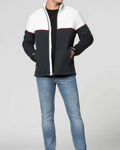 เสื้อแจ็คเก็ตมอเตอร์ไซค์ผู้ชายคุณภาพสูง ระบายอากาศได้ดี ทรงเข้ารูป ผ้า softshell  รับสกรีนโลโก้  แบบมีซิป - Product Image 3