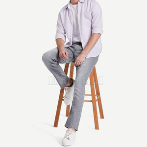 Pantalones Vaqueros para Hombre, Estilo Moderno, para Uso en Exteriores, Lavados, de la Mejor Calidad, Color Personalizado, a Precio Económico - Product Image 3