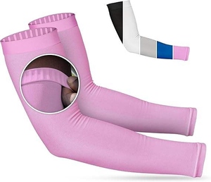 Mangas de brazo unisex con protección UV, ajuste sin costuras para adultos, ciclismo y uso al aire libre - Product Image 2