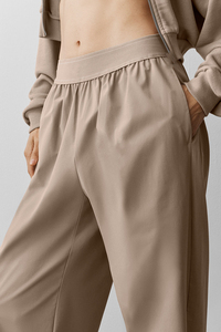 Pantalon de jogging élastique taille haute pour femme, coupe droite, décontracté, ample, idéal pour le yoga - Product Image 3