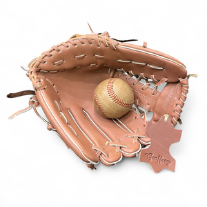 Gants de baseball en cuir sur mesure avec batte en bambou, logo et couleur personnalisés, séchage rapide, utilisation en extérieur, pour gaucher. - Product Image 1