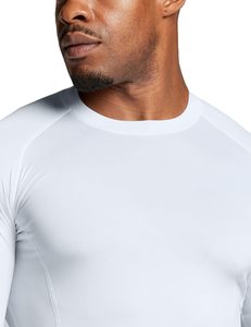 Men Compression Shirt MMA Rash Guard Turtle Neck <b>Long</b> <b>Sleeve</b> Athletic <b>Base</b> <b>Layer</b> Rash Guard For Gym Training Running Cycling Top - Product Image 6