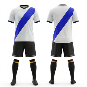 Quick Dry Sublimation Soccer Jersey Kit | <b>Men</b> Women Sizes | Lightweight Short Sleeve Front Logo Training Sportswear - Product Image 2