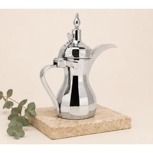 Cafetera Árabe Dallah de Acero Inoxidable Premium, Tetera Tradicional de Oriente Medio para Uso en el Hogar, Hoteles y Restaurantes - Product Image 4