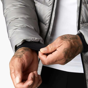 Customized Men's Plaid Casual Windproof Breathable Plus Size Zipper <b>Puffer</b> <b>Jacket</b> with High Quality - Product Image 5