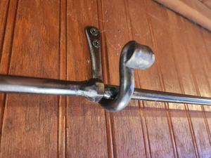 Barra de Cortina Metálica Ajustable con Soportes y Anillos - Product Image 2