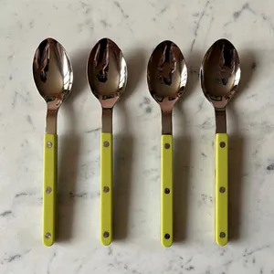 ชุดช้อนสแตนเลสคุณภาพสูง 18/10 ด้ามจับสแตนเลส MOQ 50 ชิ้น สไตล์อเมริกัน ยี่ห้อ Star Crafts India สำหรับงานแต่งงาน - Product Image 1