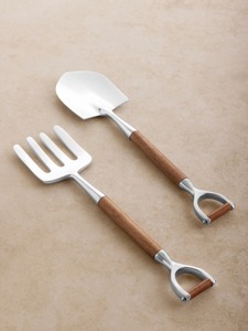 Collection de couverts de qualité supérieure pour la restauration, ensemble cuillère et fourchette à salade en métal pour restaurants - Product Image 6