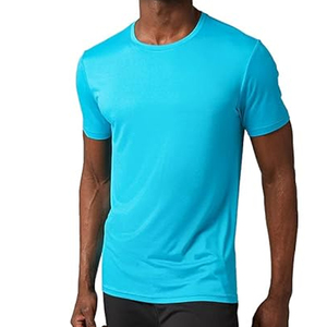 T-shirt en coton à col rond pour homme, coupe standard, tissu doux et confortable, tissu de qualité supérieure, logo personnalisé, vêtements OEM ODM, fournisseur en gros d'usine - Product Image 2