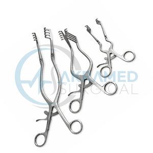 ชุดเครื่องมือผ่าตัดแบบแมนนวล Adson Baby Beckman Norfolk Norwich Retractor Set 3 ชิ้น ผลิตจากสแตนเลสสตีล ได้รับการรับรองมาตรฐาน CE ใช้ซ้ำได้ - Product Image 3