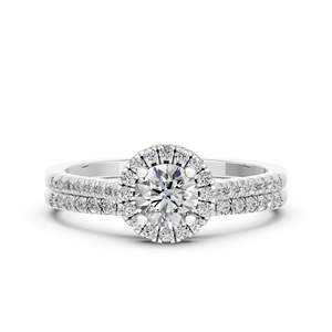 Anillo de Plata 925 con Diamante de Laboratorio para Mujer, Certificado IGI, RJC, ODM, OEM, Fabricante de Joyería Fina Ética, Venta al Por Mayor E201091_WB300925 - Product Image 2