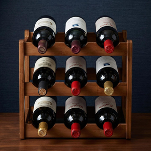 Estante para vinos de alta demanda, mueble de moda, artículo de decoración en tendencia, estante para vinos artesanal de fábrica, estante para vinos semimanual. - Product Image 6