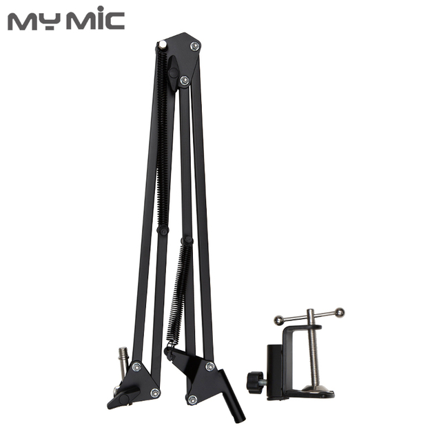 Professional Flexible Microphone Desk Arm Stand Adjustable Bracket Holder for Recording Studio Microphone Accessories