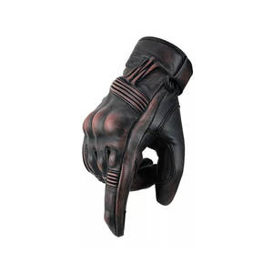 Gants de course imperméables robustes à doigts entiers avec fermeture auto-agrippante en polyester et nylon, impression de logo personnalisée pour moto - Product Image 3