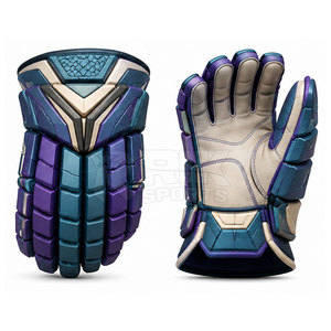 Gants de hockey sur glace avec paume flexible, doublure confortable, matériau léger et ajustement sécurisé pour l'entraînement et la pratique du hockey - Product Image 5