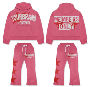 Pantalones Deportivos Anchos Unisex Transpirables con Efecto Ácido, de Peso Medio, con Capucha, Personalizados al por Mayor, con Serigrafía OEM, para Verano - Product Image 4