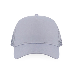 Casquette Trucker à 5 Panneaux en Coton Sergé et Polyester avec Logo Personnalisé et Patch Imprimé sur le Devant - Product Image 6