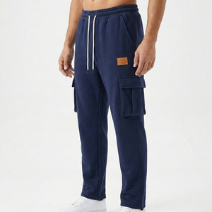 Custom Mens Cargo Sweatpants Premium Fleece Joggers Streetwear Track <b>Pants</b> Comfort Casual Trousers Manufacturer Bulk Export - Product Image 5