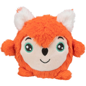 Jouet interactif pour animaux de compagnie en peluche ronde renard de 11 cm pour le mouvement - Product Image 1
