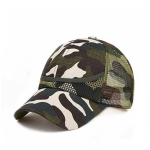 Gorra de camuflaje estilo jungla más vendida para hombre y mujer, gorra de tela antidesgarro, gorra de camuflaje para exteriores con logo bordado de fábrica. - Product Image 3