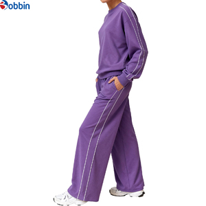 Conjunto Deportivo de 2 Piezas para Mujer, con Logotipo Personalizado, a la Moda, con Cordón Ajustable, Manga Larga, Transpirable, para Yoga y Running - Product Image 3