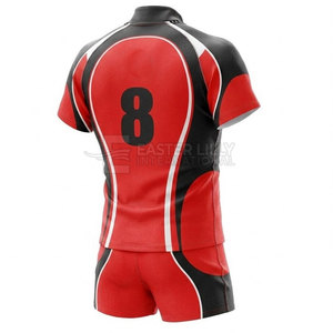 Uniforme de Rugby de Alto Rendimiento para Equipos Deportivos, con Material Transpirable y Diseño Cómodo para Entrenamiento Deportivo - Product Image 3