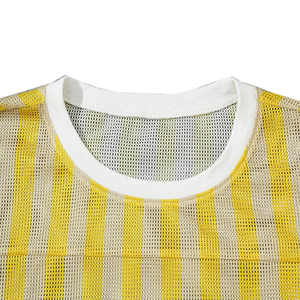 Camiseta Deportiva de Fútbol Americano para Hombre, Corte Regular, Talla Grande, Cuello Alto, Transpirable, Manga Corta, Malla, Superventas 2026 - Product Image 3