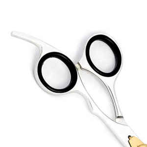 Ciseaux de coiffure professionnels 2024 de haute qualité en acier inoxydable chirurgical Tegra, 6 pouces, pour droitiers, 28 dents, manche moyen - Product Image 5