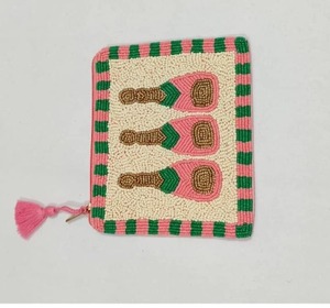 Monedero Artesanal con Cuentas al por Mayor - ¡Celebra el Cinco de Mayo con Tacos y Tequila! - Product Image 1
