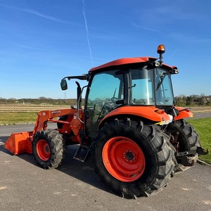 Tracteur Kubota M7060 de qualité supérieure, 85 chevaux, avec chargeur frontal, conçu pour l'agriculture et le défrichement – Achetez en gros dès maintenant - Product Image 3
