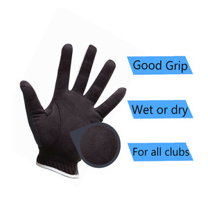 Guantes de golf de cuero de envío rápido para hombre, para mano izquierda o derecha, suaves, transpirables, de piel de oveja pura, precio mayorista barato. - Product Image 5