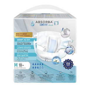 Couches pour adultes Absorba Conti-Fit Plus, 10 pièces par paquet, taille L - Product Image 2