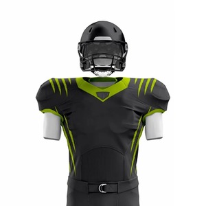 Wholesale <b>Price</b> Custom American <b>Football</b> Jersey High Quality Low MOQ Sports Wear Uniforms Short Sleeve Plus Size Online Sale - Product Image 3