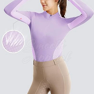 Haut de sport moderne pour femme à manches longues, léger, respirant et confortable, avec des caractéristiques écologiques et un design polyvalent - Product Image 2