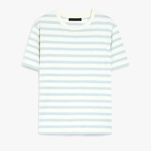 T-shirts personnalisables pour femmes, streetwear décontracté, couleur unie, impression de logo personnalisé sur le devant, tissu en velours, service OEM écologique - Product Image 6