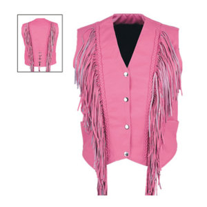 <b>Womens</b> <b>Suede</b> Cowboy Fringe Vest Western Leather Sleeveless <b>Jacket</b> Tassel Biker Festival Rodeo Fashion Supplier Premium - Product Image 4