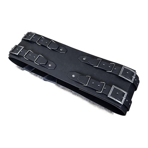 Nouvelle Arrivée Ceinture Guerrier Professionnelle en Cuir Pleine Fleur Faite à la Main avec Fourrure, Séchage Rapide et Ajustable - Product Image 3
