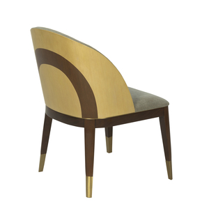 Only B2B Customized Design Modern Luxury Dining <b>Chairs</b> Wood And <b>Gold</b> Dining <b>Chairs</b> From Vietnamese Factory - Product Image 3