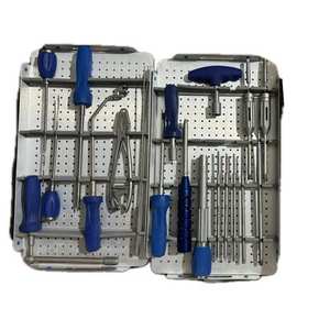 Juego de instrumentos quirúrgicos ortopédicos para fijación ósea, herramientas de cirugía de traumatismos con bandeja de esterilización, kit de equipo médico hospitalario - Product Image 5