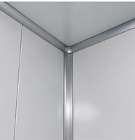 Système de panneaux muraux et de plafond modulaires pour salle blanche destiné aux laboratoires pharmaceutiques