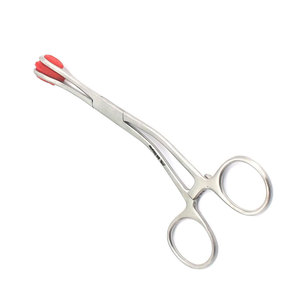 Pinzas de agarre Young Tongue de 6.5 pulgadas, instrumento médico con mordazas de goma, abrazadera de sujeción de acero inoxidable Young Tongue - Product Image 2